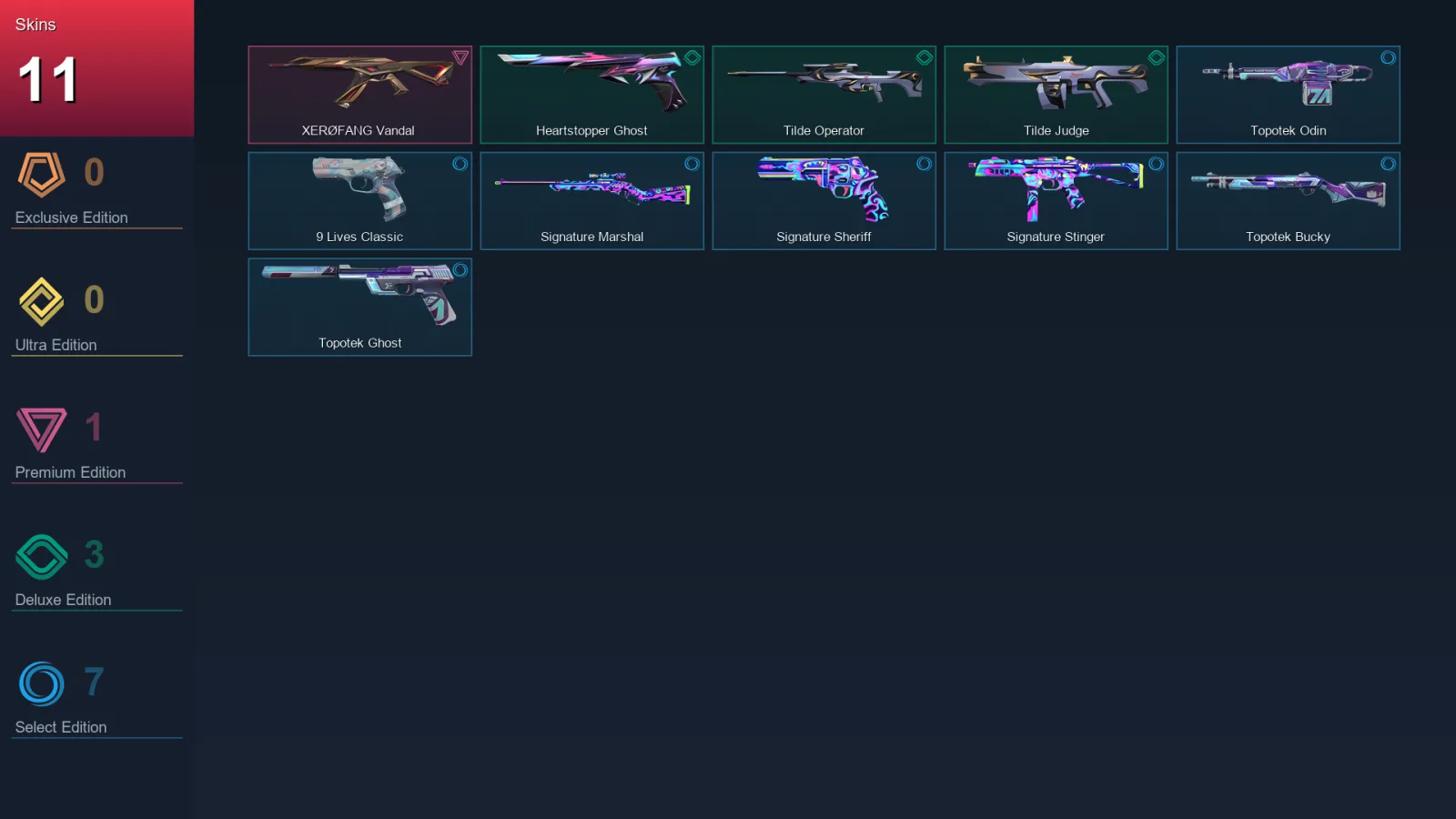 AP | Lv92 | Unranked | 11 Skin | 27 Agent | 51 Buddy