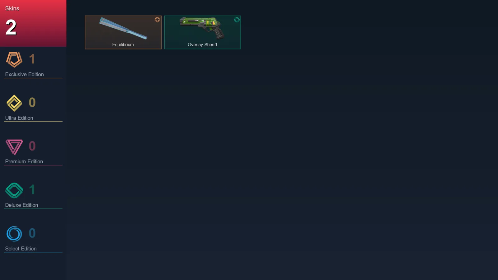 AP | Equilibrium | Overlay Sheriff | 2 Skin | 21 Agent | 27 Buddy | Lv51