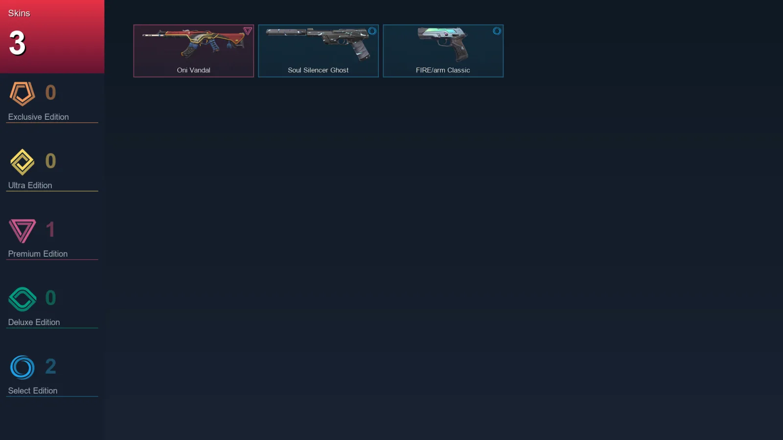 EU | Lv58 | Unranked | 3 Skin | 13 Agent | 21 Buddy