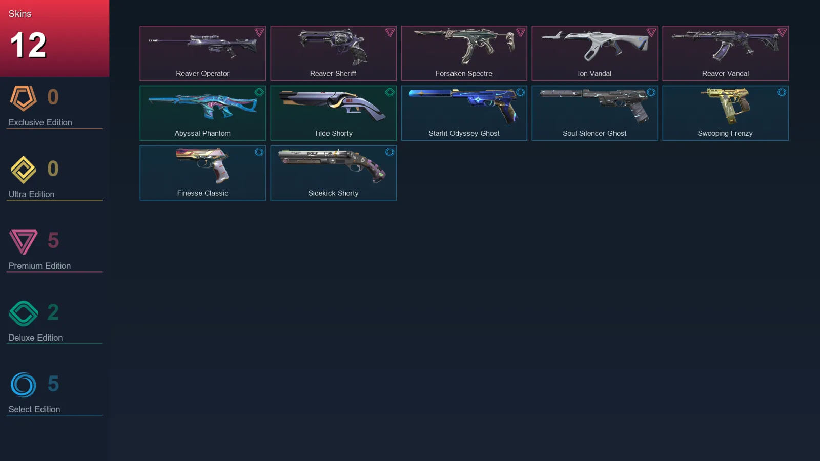 BR | Lv148 | Unranked | 12 Skin | 21 Agent | 53 Buddy