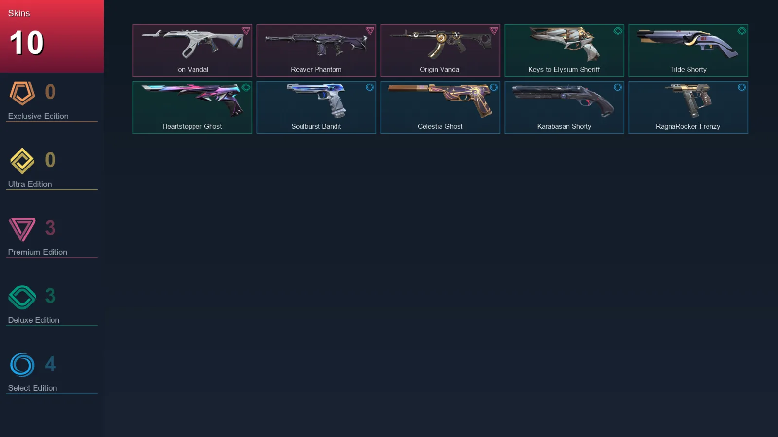 BR | Lv237 | Unranked | 10 Skin | 29 Agent | 101 Buddy