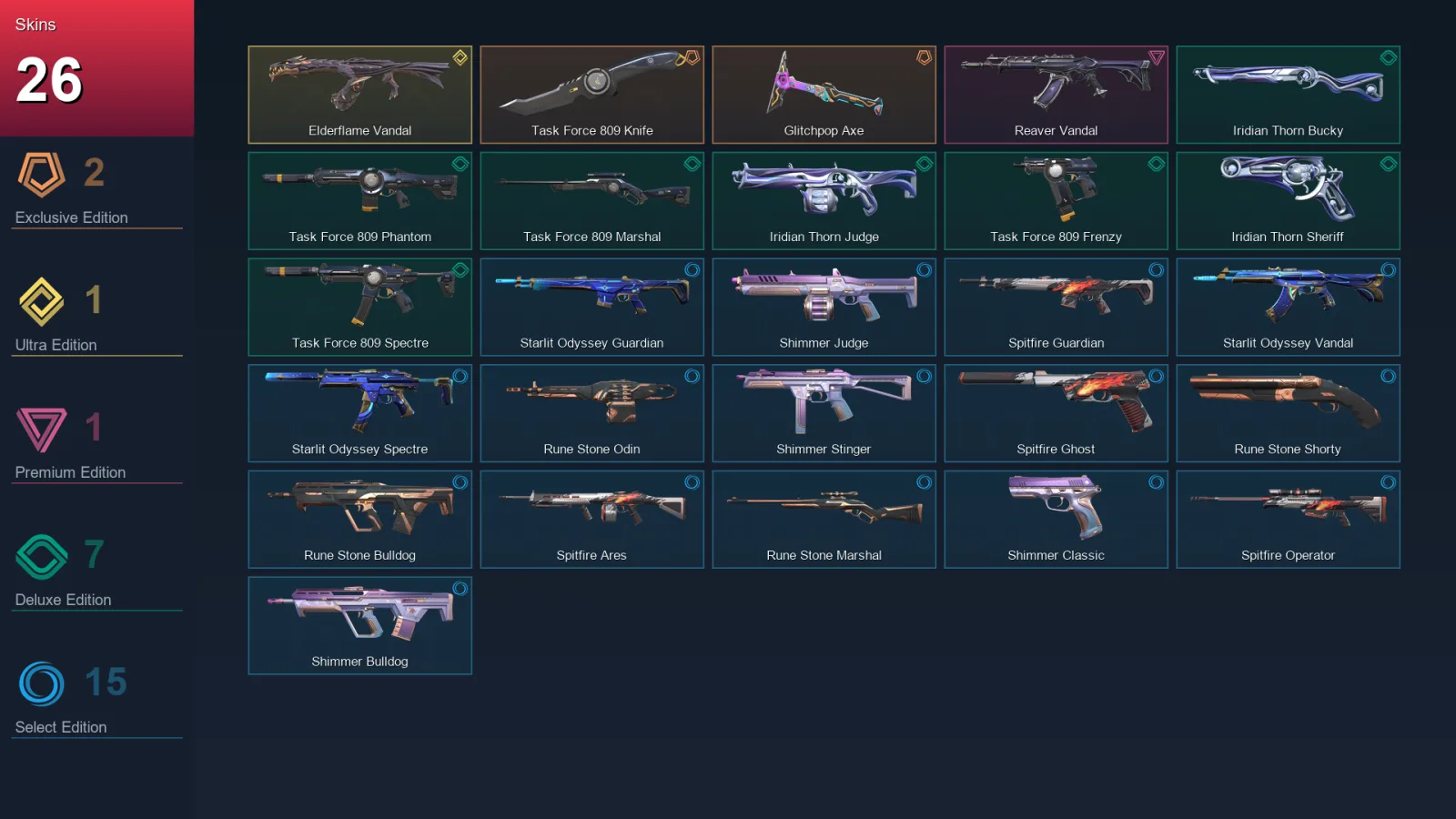 BR | Lv110 | Unranked | 26 Skin | 28 Agent | 56 Buddy
