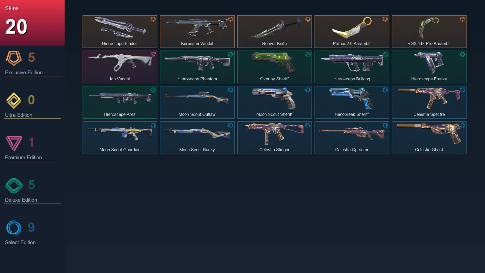 BR | Lv70 | Unranked | 20 Skin | 24 Agent | 27 Buddy — Unranked / Smurf Valorant