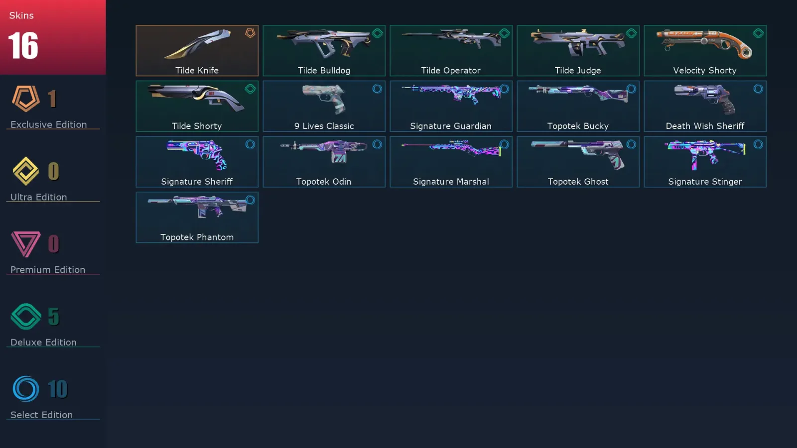 [Valorant] | EU | Level 83 | 25 Agents | 16 Skins — Valorant account