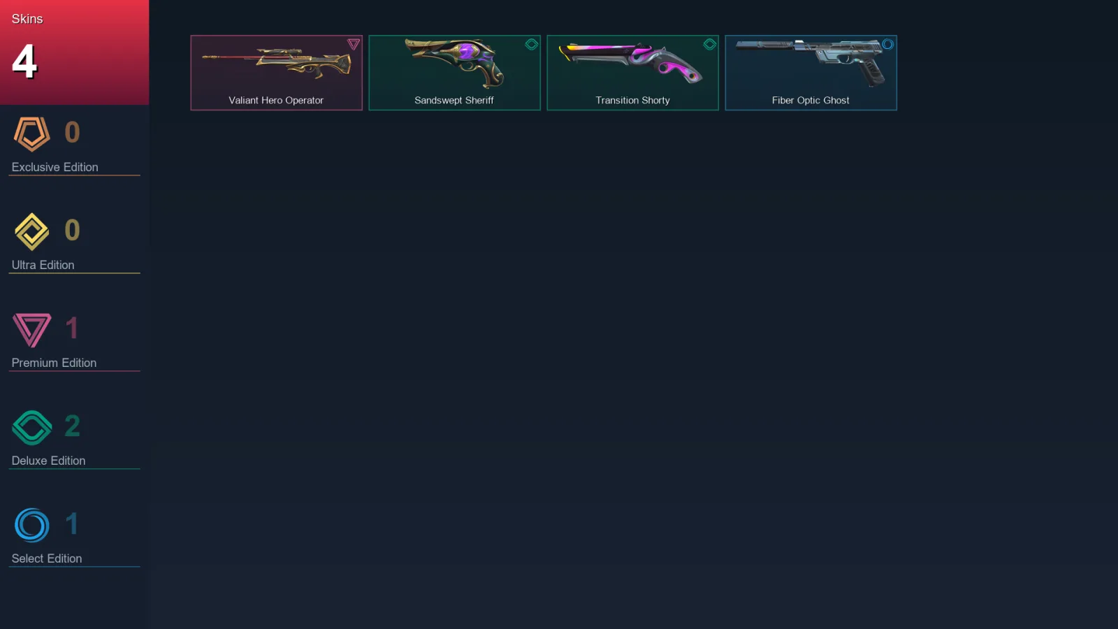 EU | Lv99 | Unranked | 4 Skin | 16 Agent | 31 Buddy