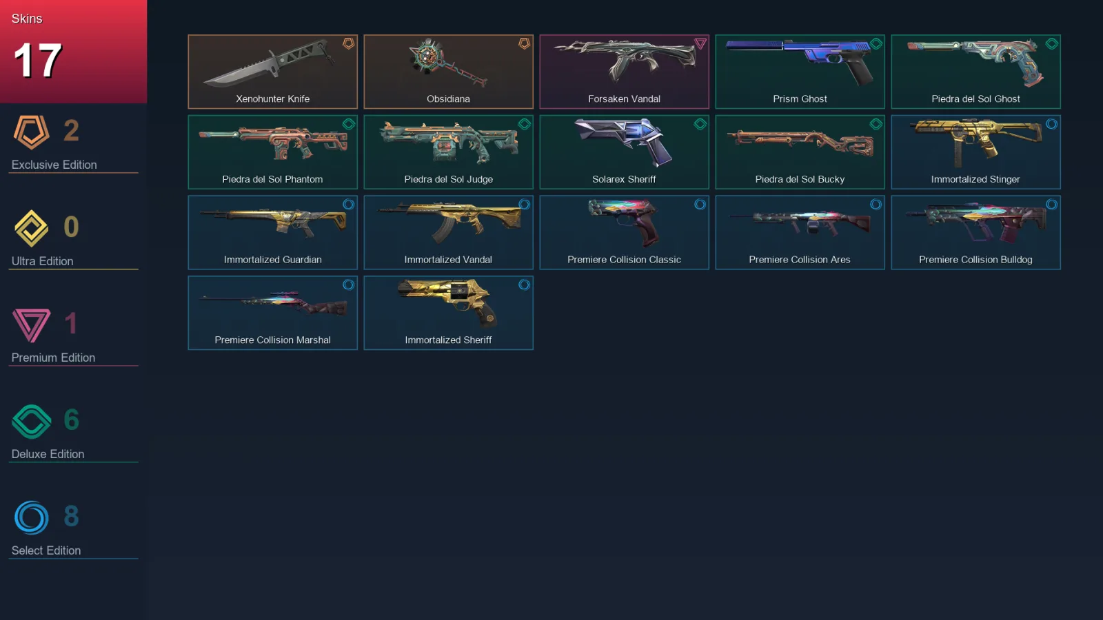 EU | Lv123 | Unranked | 17 Skin | 28 Agent | 70 Buddy — Valorant account