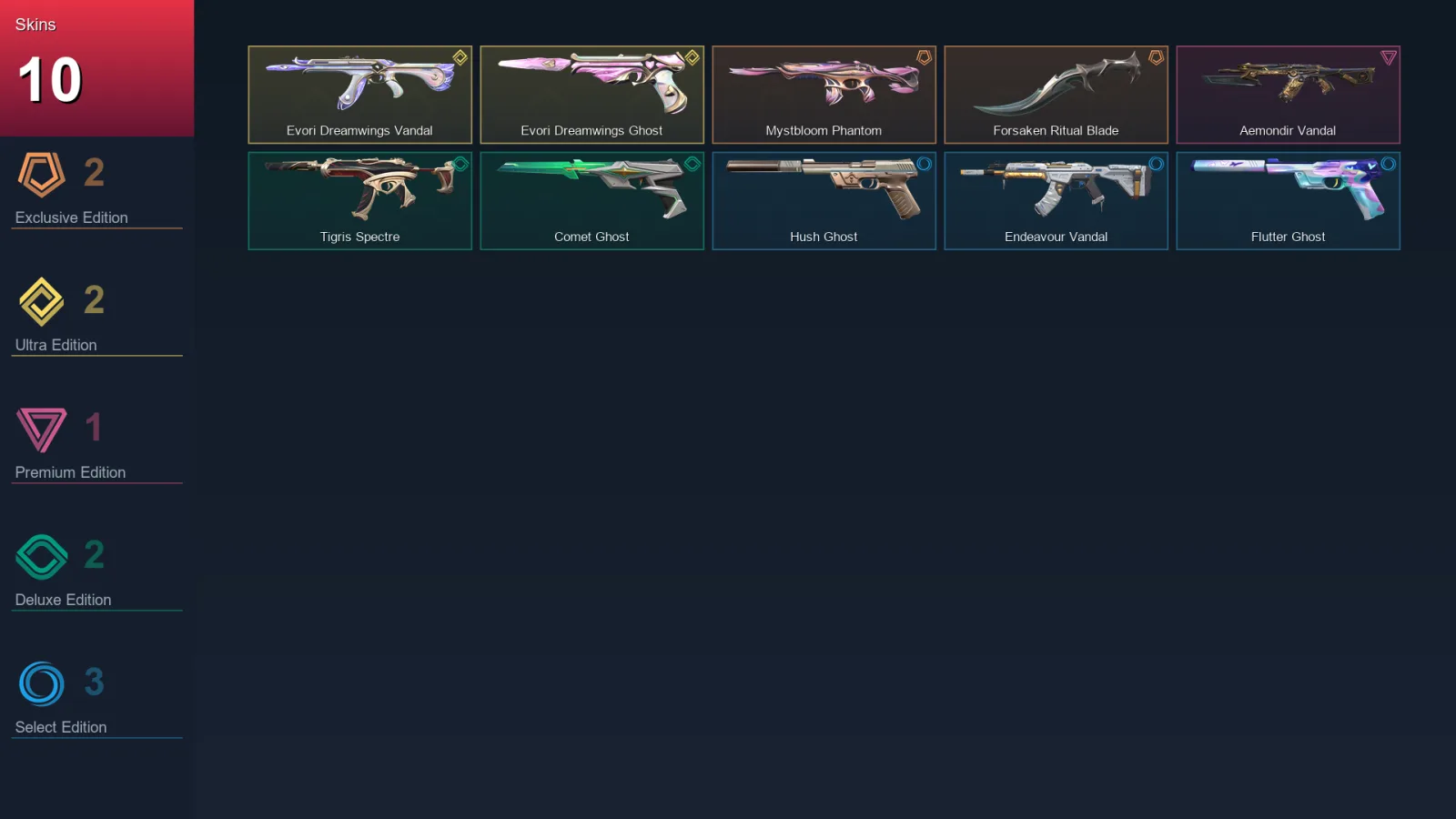 BR | Lv51 | Unranked | 10 Skin | 7 Agent | 16 Buddy