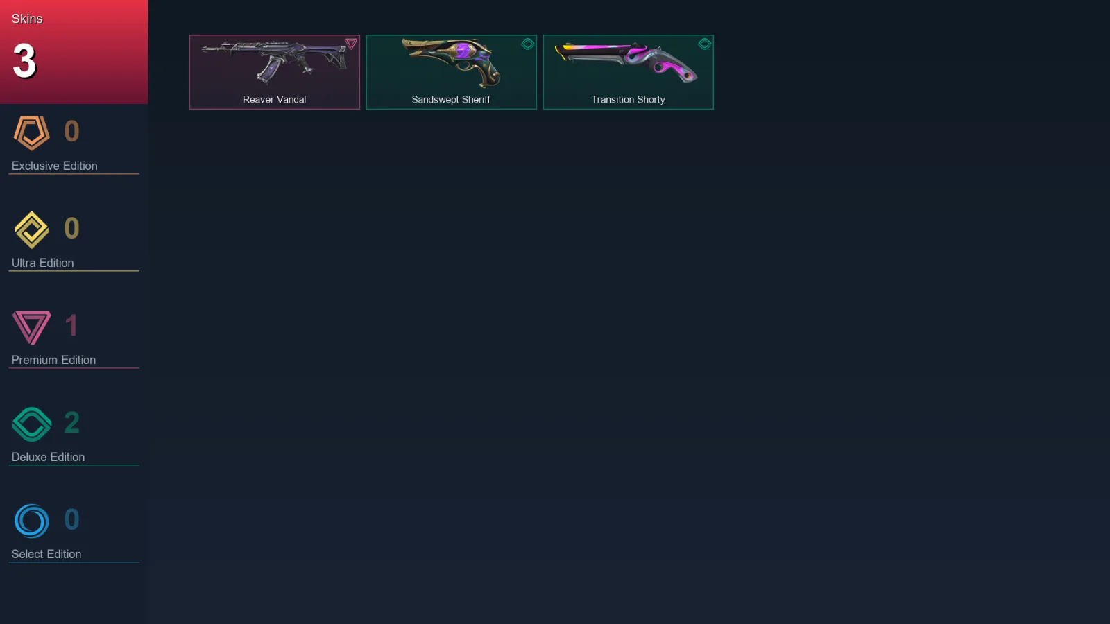 AP | Lv77 | Unranked | 3 Skin | 22 Agent | 25 Buddy