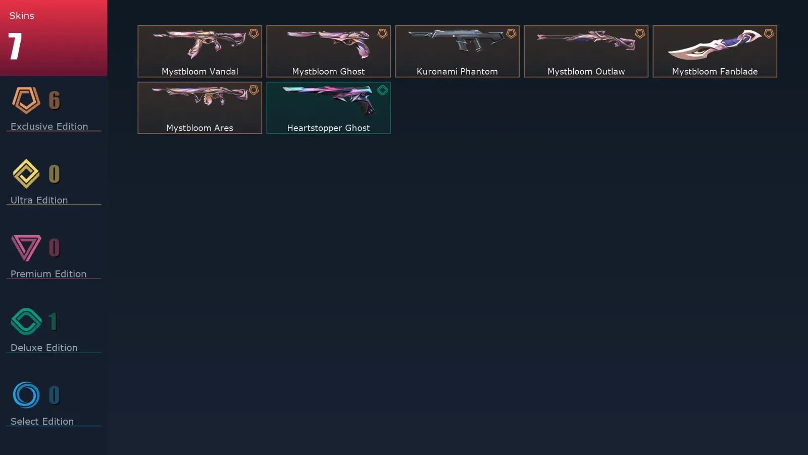 [Valorant] | EU | Level 42 | Ascendant 1 | 13 Agents | 7 Skins