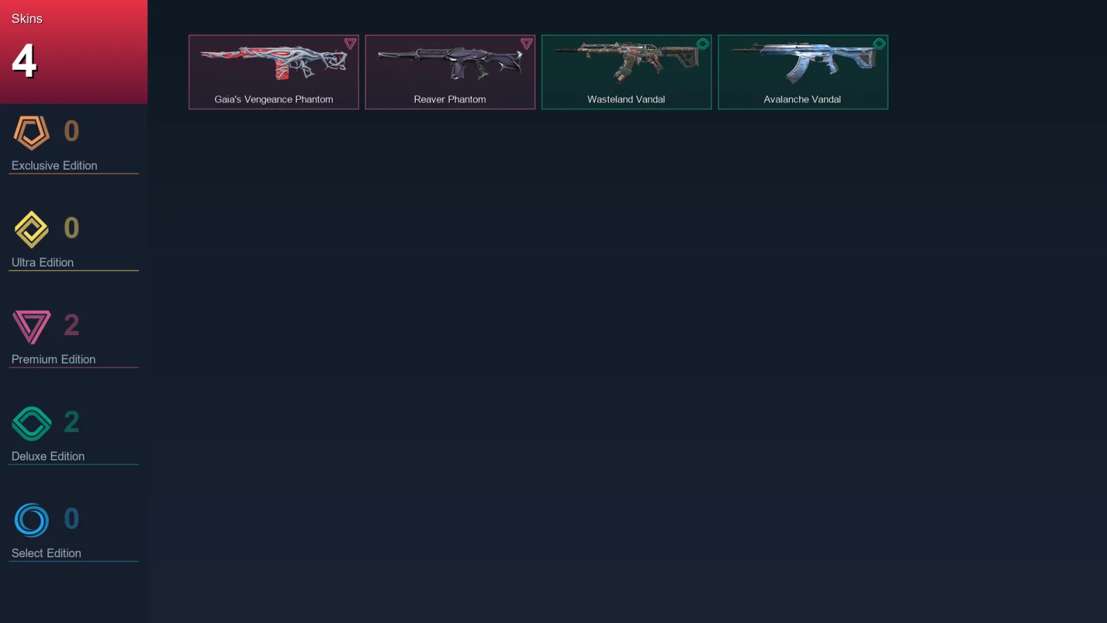 EU | Lv59 | Unranked | 4 Skin | 20 Agent | 16 Buddy — Wasteland Vandal