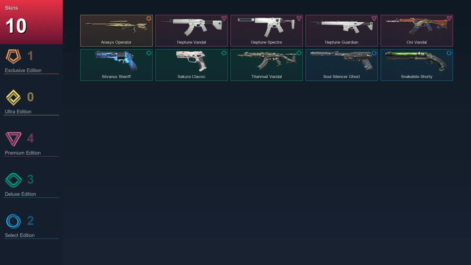AP | Lv89 | Unranked | 10 Skin | 21 Agent | 29 Buddy — Valorant account