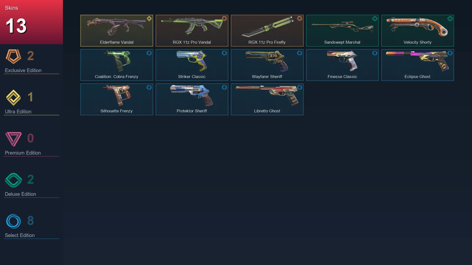 BR | Lv121 | Unranked | 13 Skin | 25 Agent | 63 Buddy — Valorant account