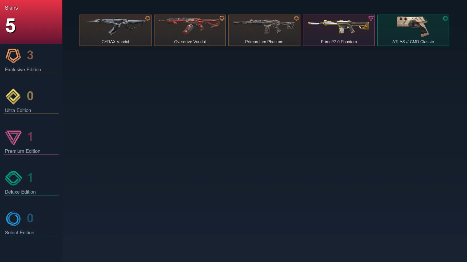 AP | Lv49 | Unranked | 5 Skin | 14 Agent | 14 Buddy