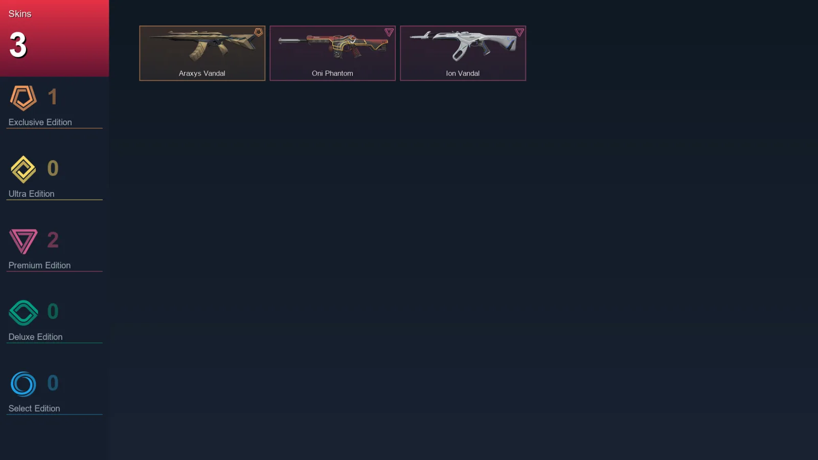 LA | Lv68 | Unranked | 3 Skin | 17 Agent | 35 Buddy