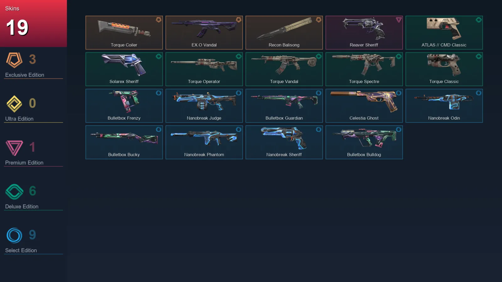 EU | Lv79 | Unranked | 19 Skin | 23 Agent | 37 Buddy