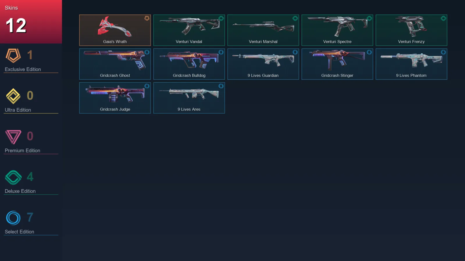 NA | Lv31 | Unranked | 12 Skin | 11 Agent | 16 Buddy