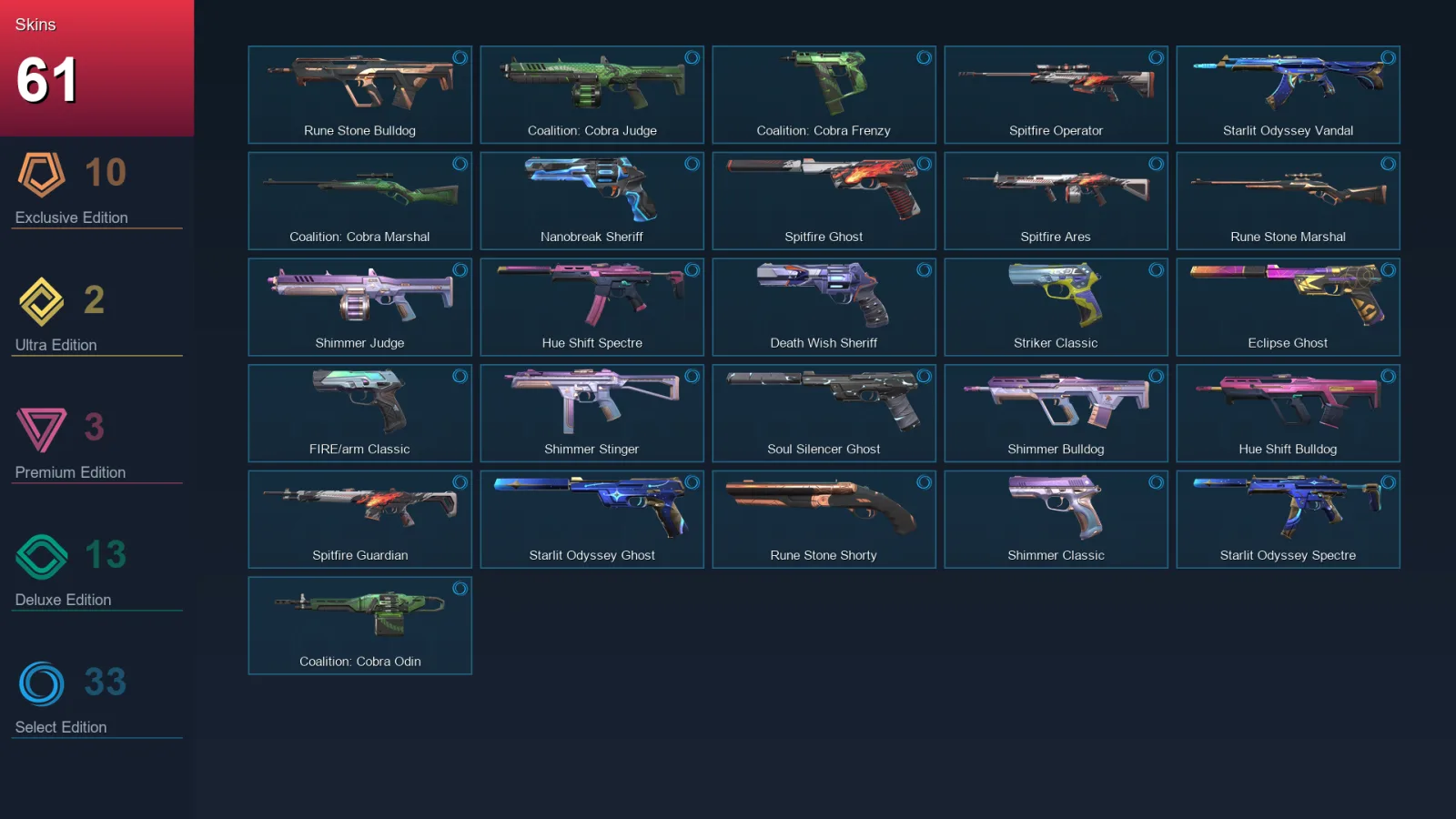 BR | Champions 2023 Vandal | Araxys Operator | Catrina | Glitchpop Phantom | 61 Skin | 27 Agent | 117 Buddy | Lv210