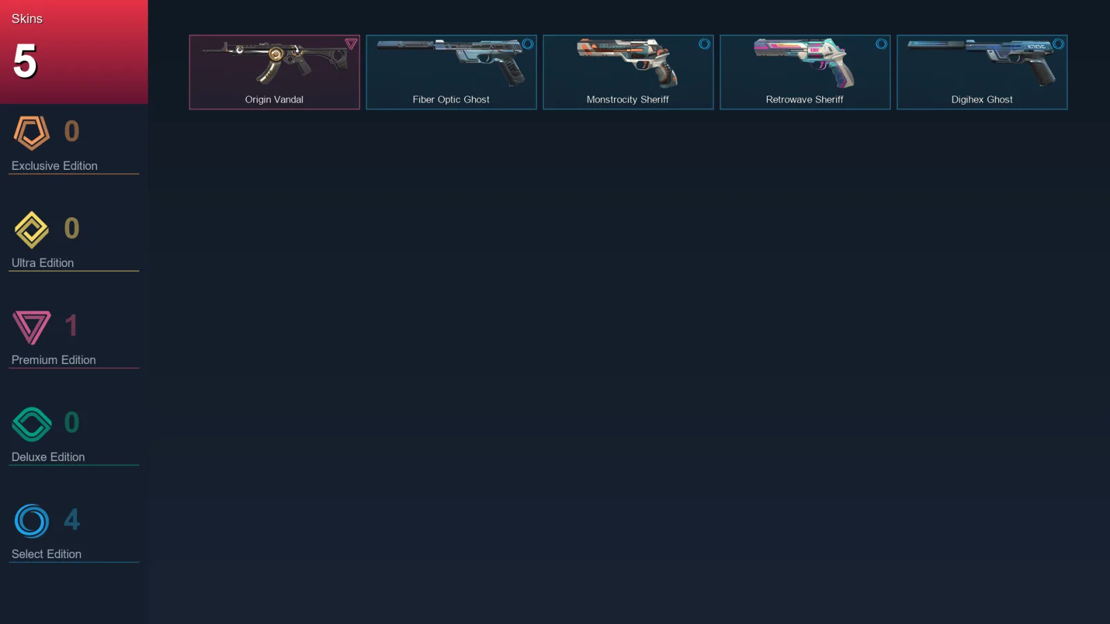 AP | Lv111 | Unranked | 5 Skin | 25 Agent | 37 Buddy