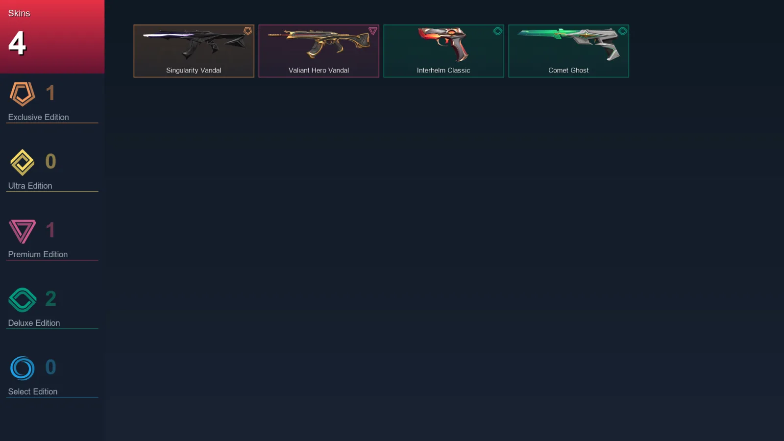 BR | Lv70 | Unranked | 4 Skin | 20 Agent | 33 Buddy