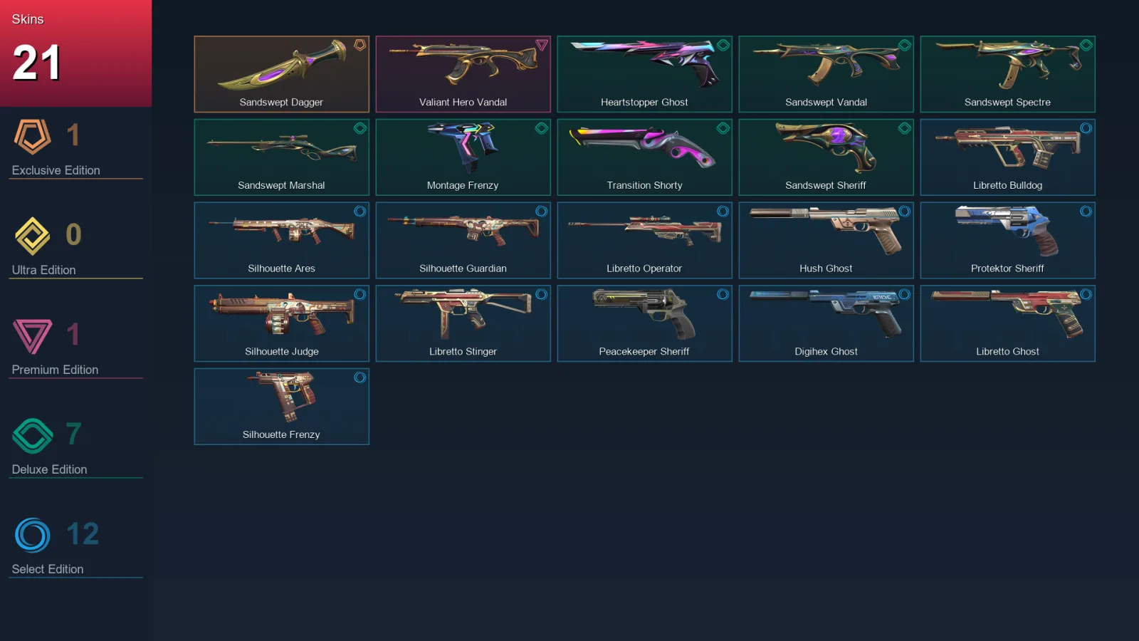 BR | Lv127 | Unranked | 21 Skin | 15 Agent | 41 Buddy — Unranked / Smurf Valorant