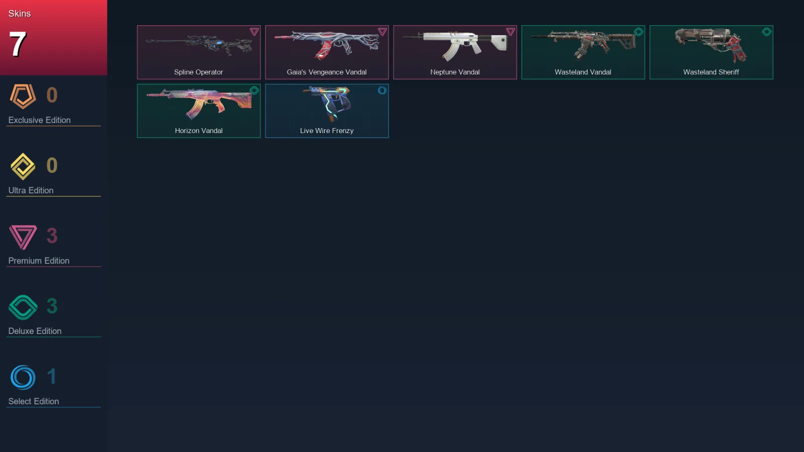 AP | Lv44 | Unranked | 7 Skin | 11 Agent | 20 Buddy