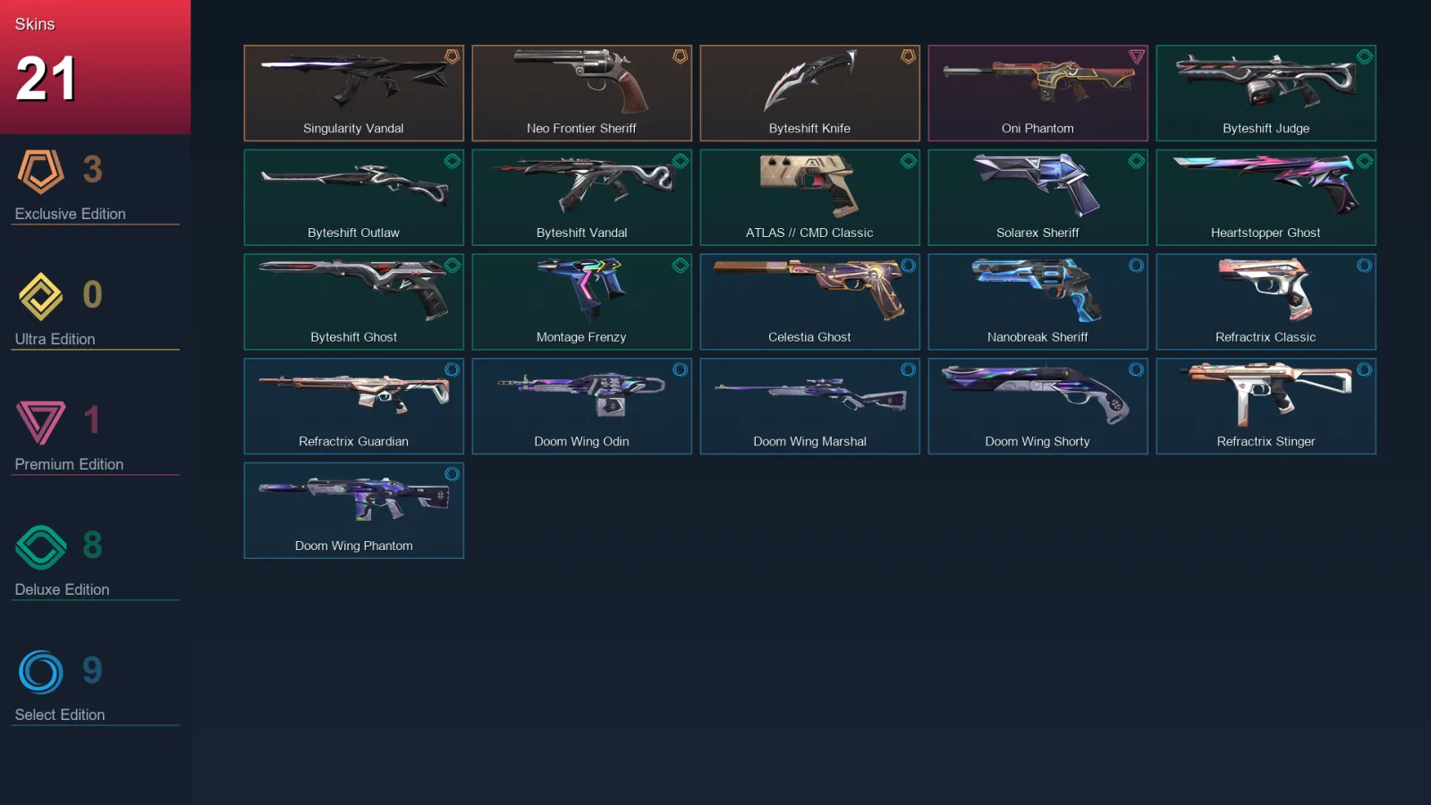 LA | Lv120 | Unranked | 21 Skin | 29 Agent | 51 Buddy — Valorant account