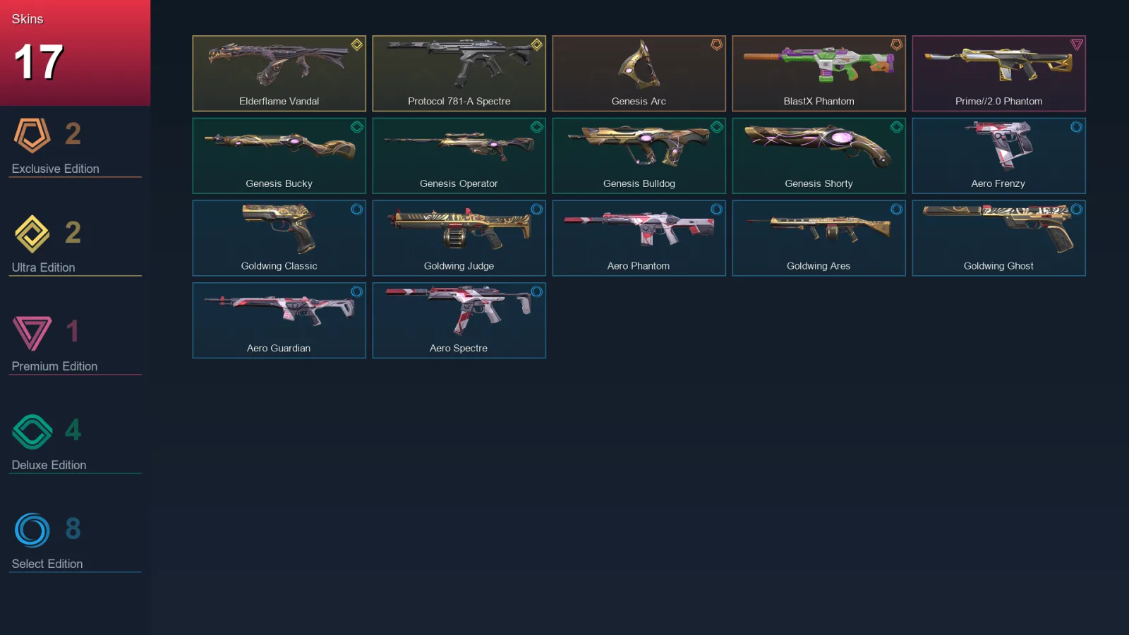 AP | Lv69 | Unranked | 17 Skin | 18 Agent | 45 Buddy — Valorant account