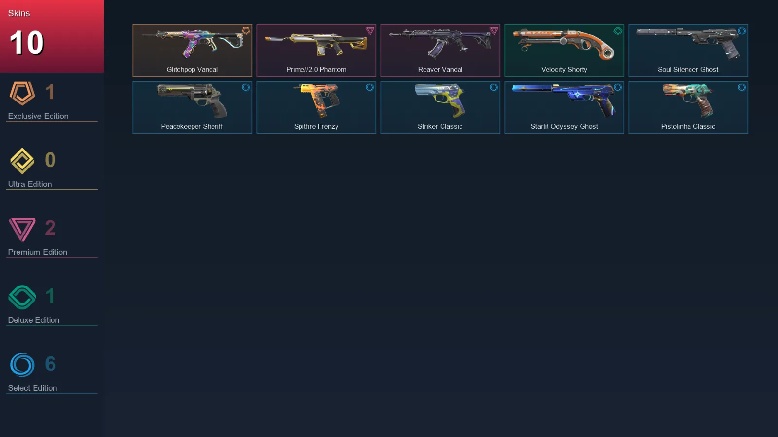EU | Lv91 | Unranked | 10 Skin | 18 Agent | 36 Buddy