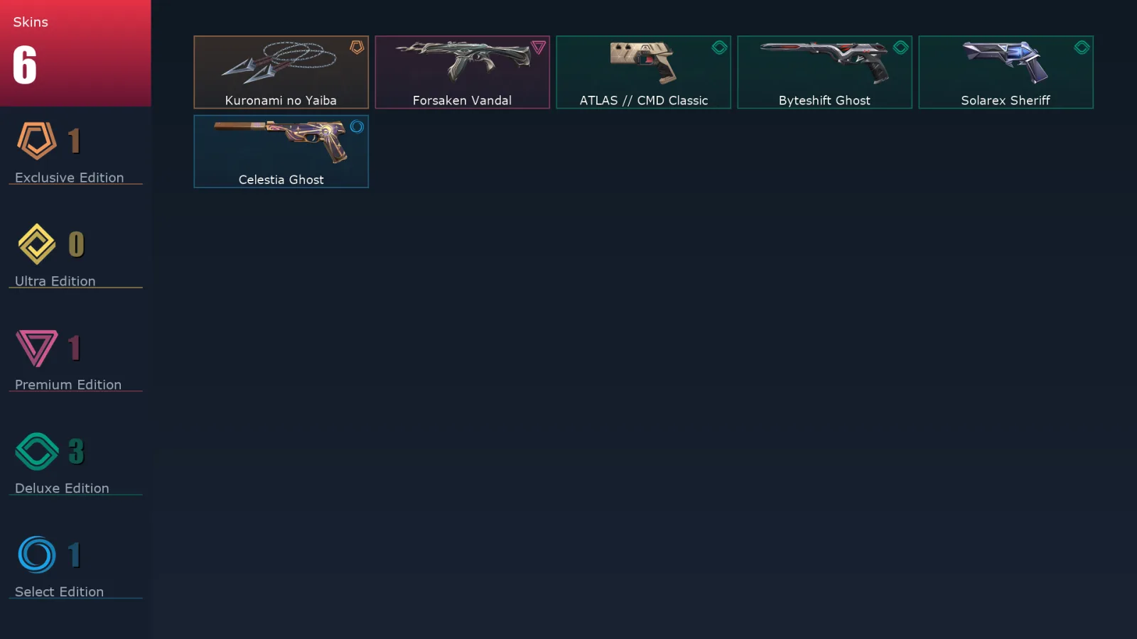 [Valorant] | EU | Level 147 | Bronze 2 | 28 Agents | 6 Skins
