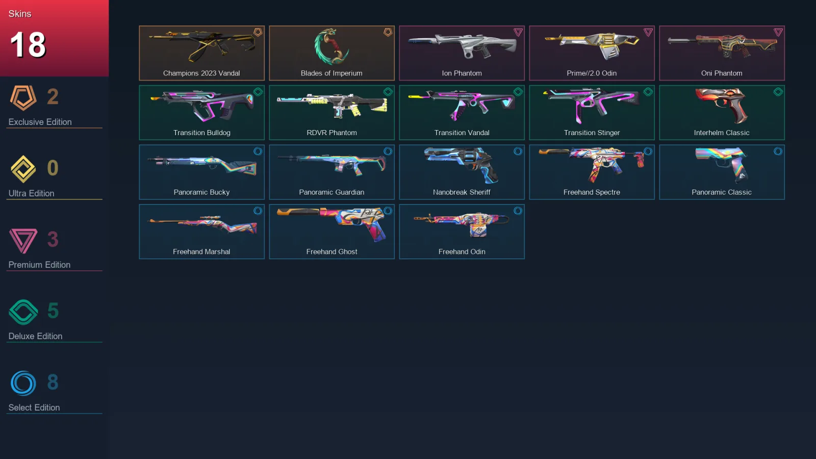 AP | Lv120 | Unranked | 18 Skin | 28 Agent | 59 Buddy — Valorant account