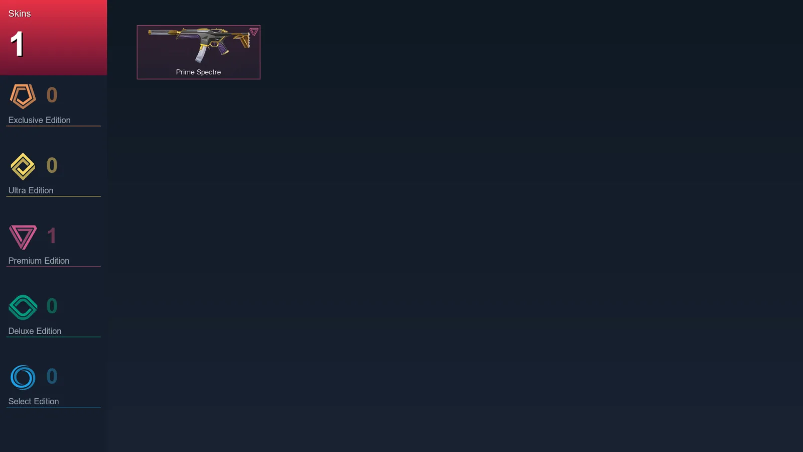 AP | Lv1 | Unranked | 1 Skin | 8 Agent | 3 Buddy