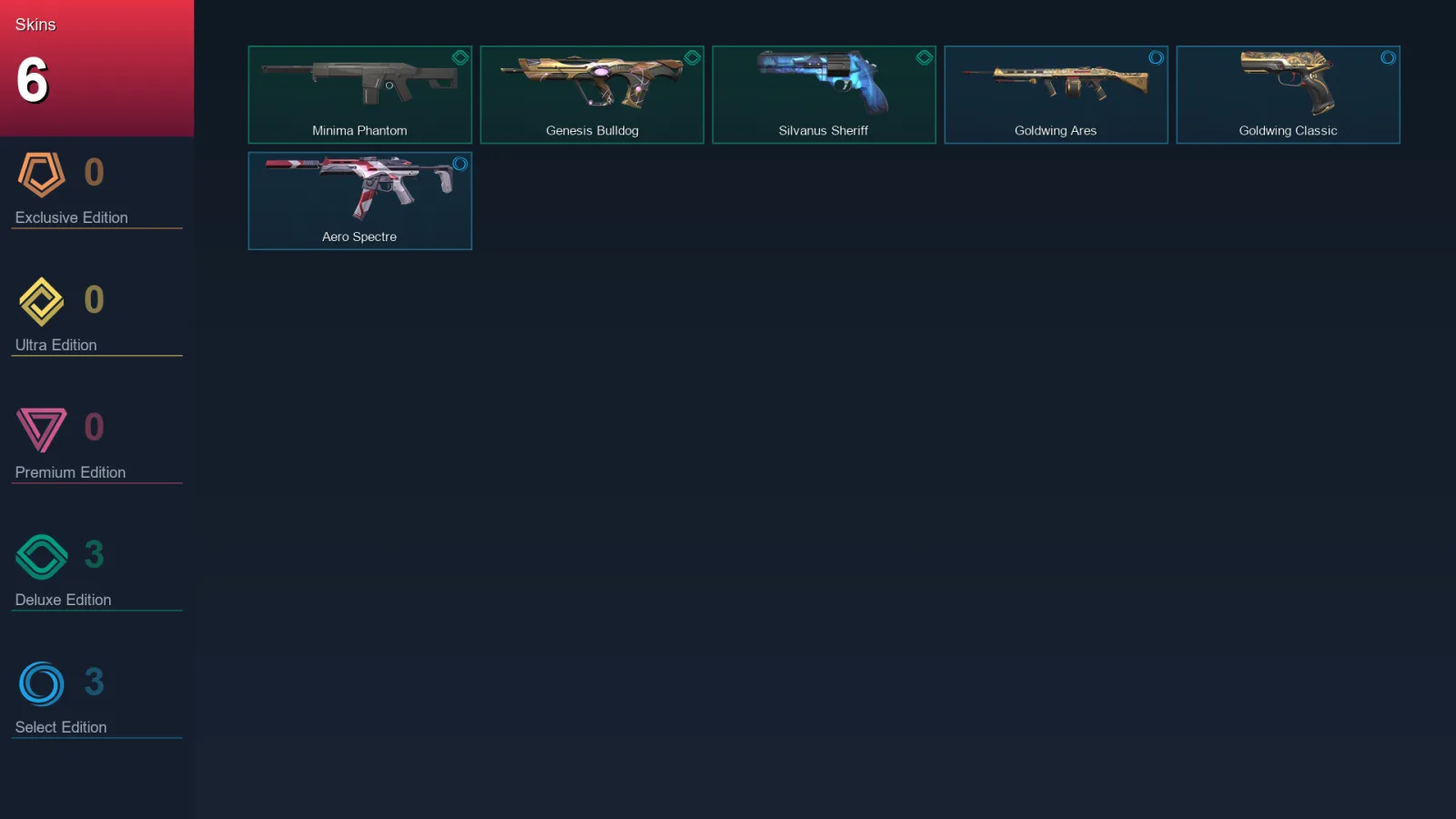 EU | Lv9 | Unranked | 6 Skin | 7 Agent | 5 Buddy — Valorant account