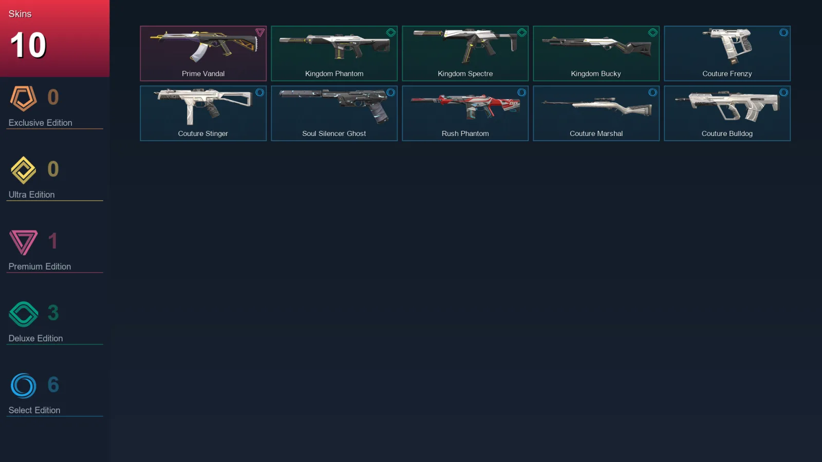EU | Lv48 | Unranked | 10 Skin | 11 Agent | 30 Buddy — Valorant account