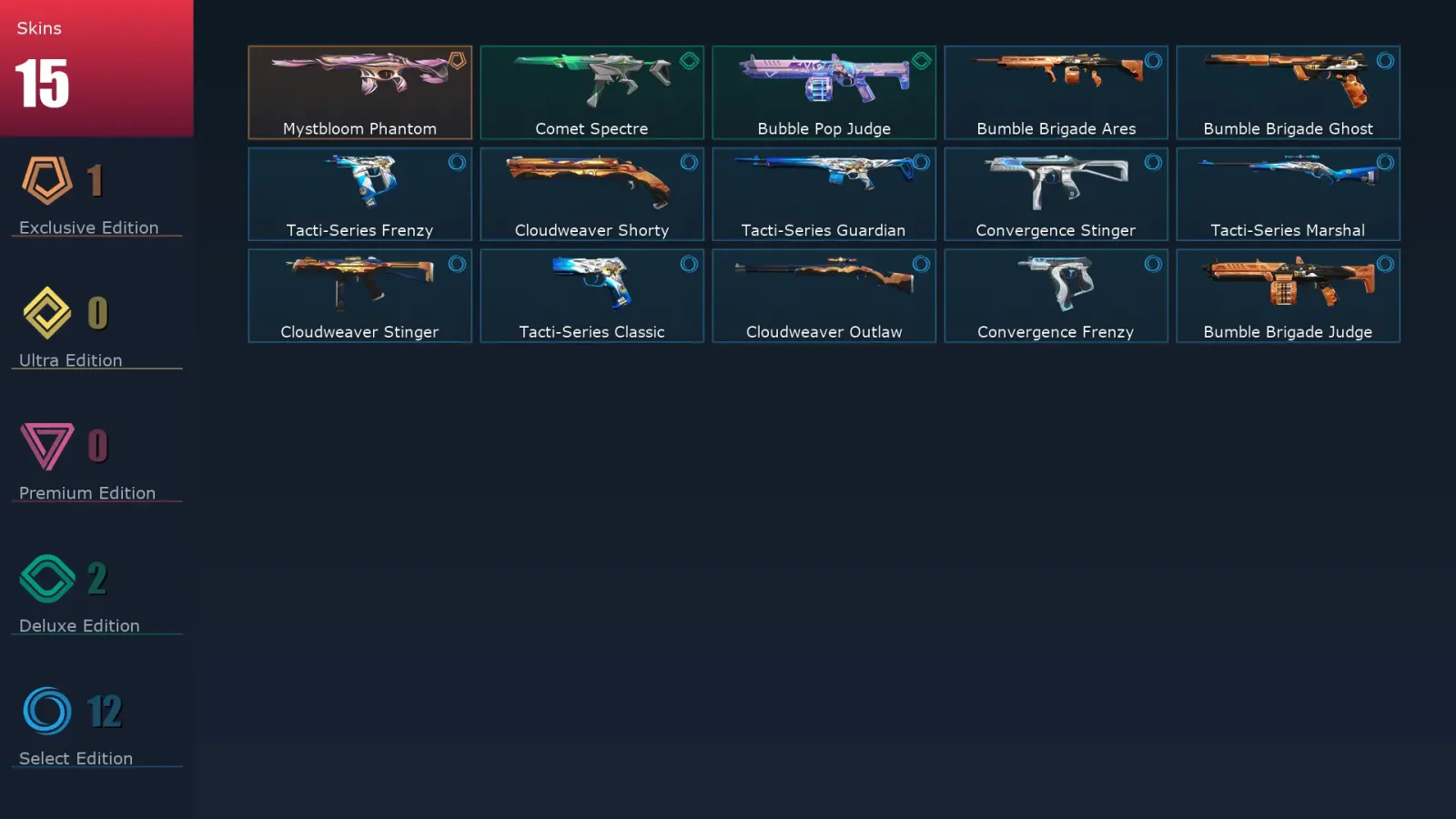 [Valorant] | EU | Level 22 | 9 Agents | 15 Skins — Valorant account