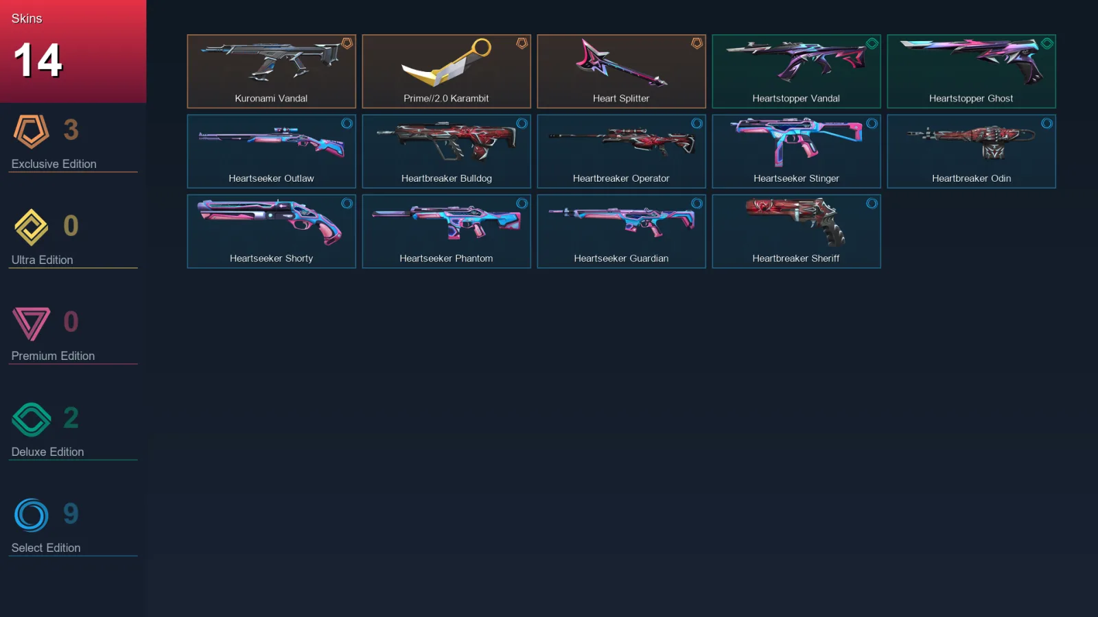 EU | Lv29 | Unranked | 14 Skin | 10 Agent | 13 Buddy — Valorant account