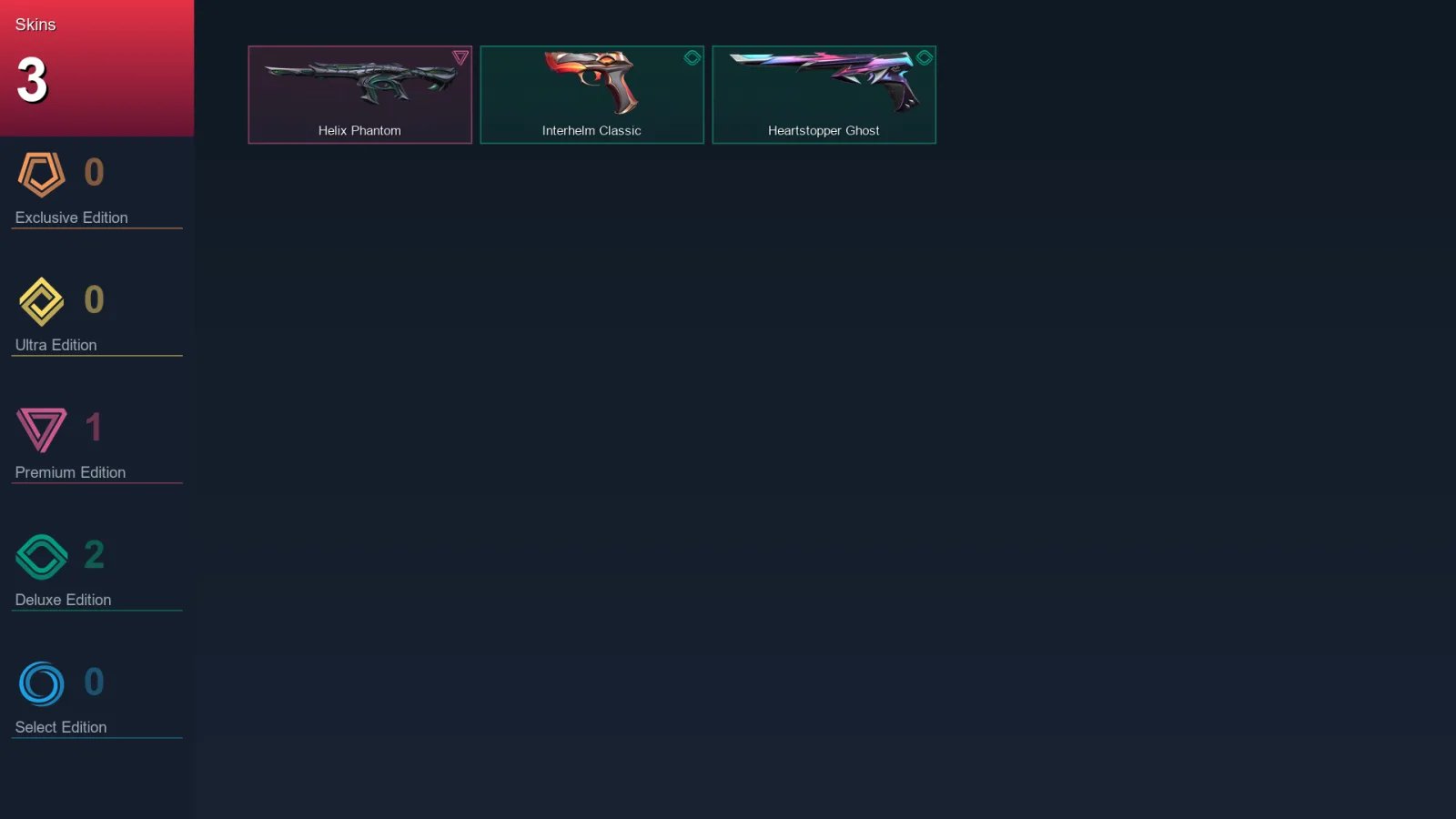 AP | Lv42 | Unranked | 3 Skin | 16 Agent | 14 Buddy