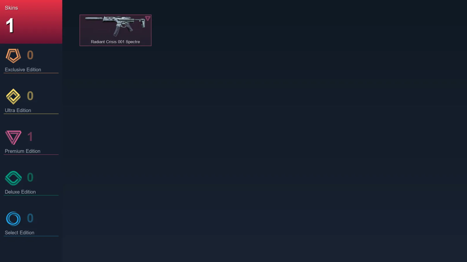 LA | Lv117 | Unranked | 1 Skin | 22 Agent | 42 Buddy