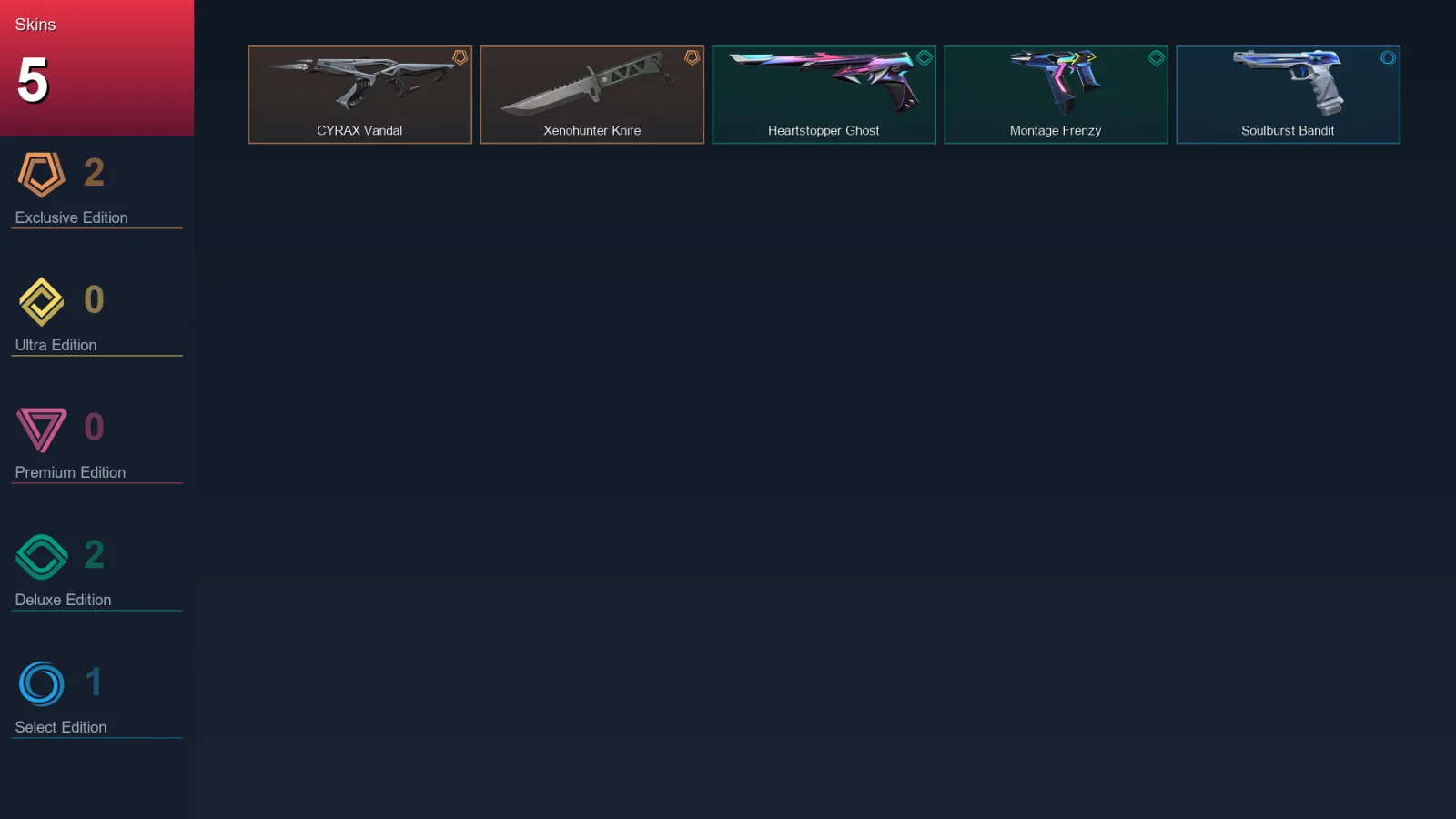 EU | Lv91 | Unranked | 5 Skin | 20 Agent | 20 Buddy