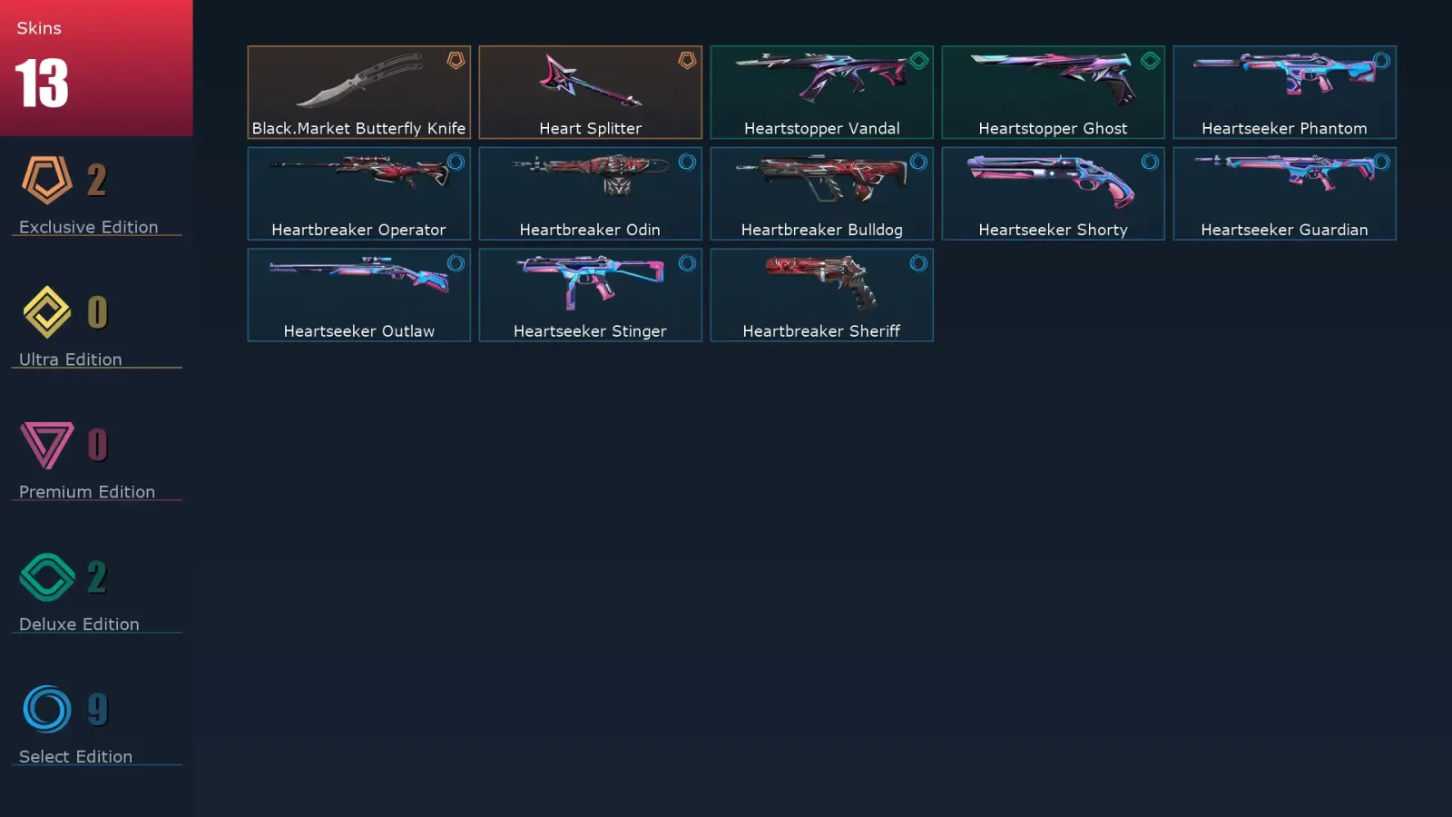 [Valorant] | EU | Level 50 | Silver 2 | 15 Agents | 13 Skins — Valorant account