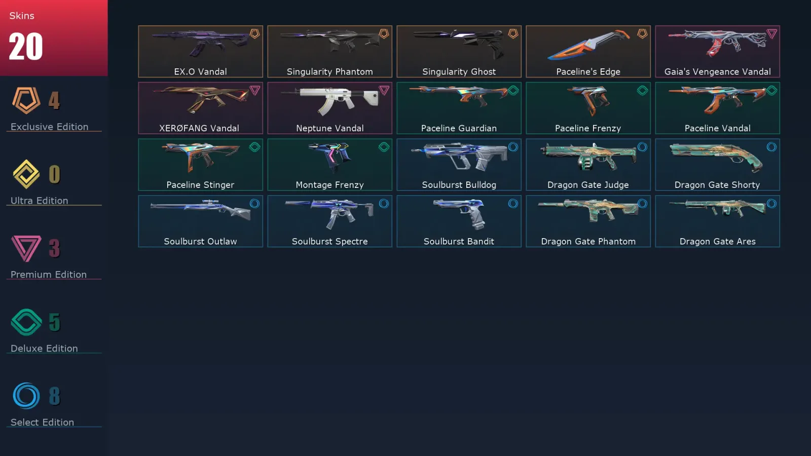 [Valorant] | EU | Level 79 | Diamond 1 | 17 Agents | 20 Skins — Valorant account
