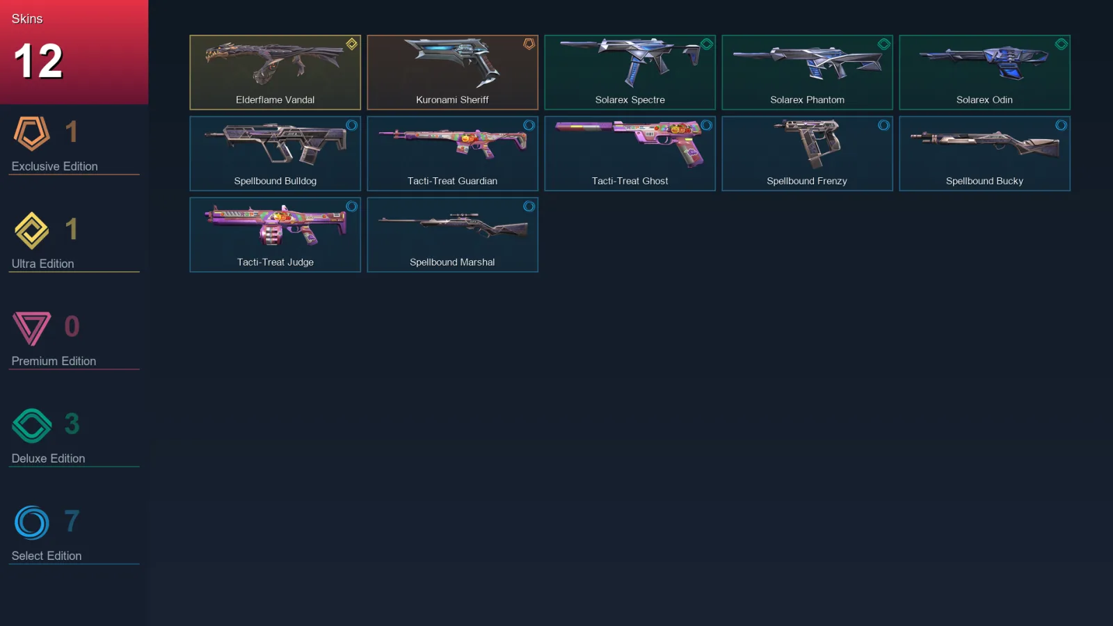 EU | Lv26 | Unranked | 12 Skin | 9 Agent | 11 Buddy