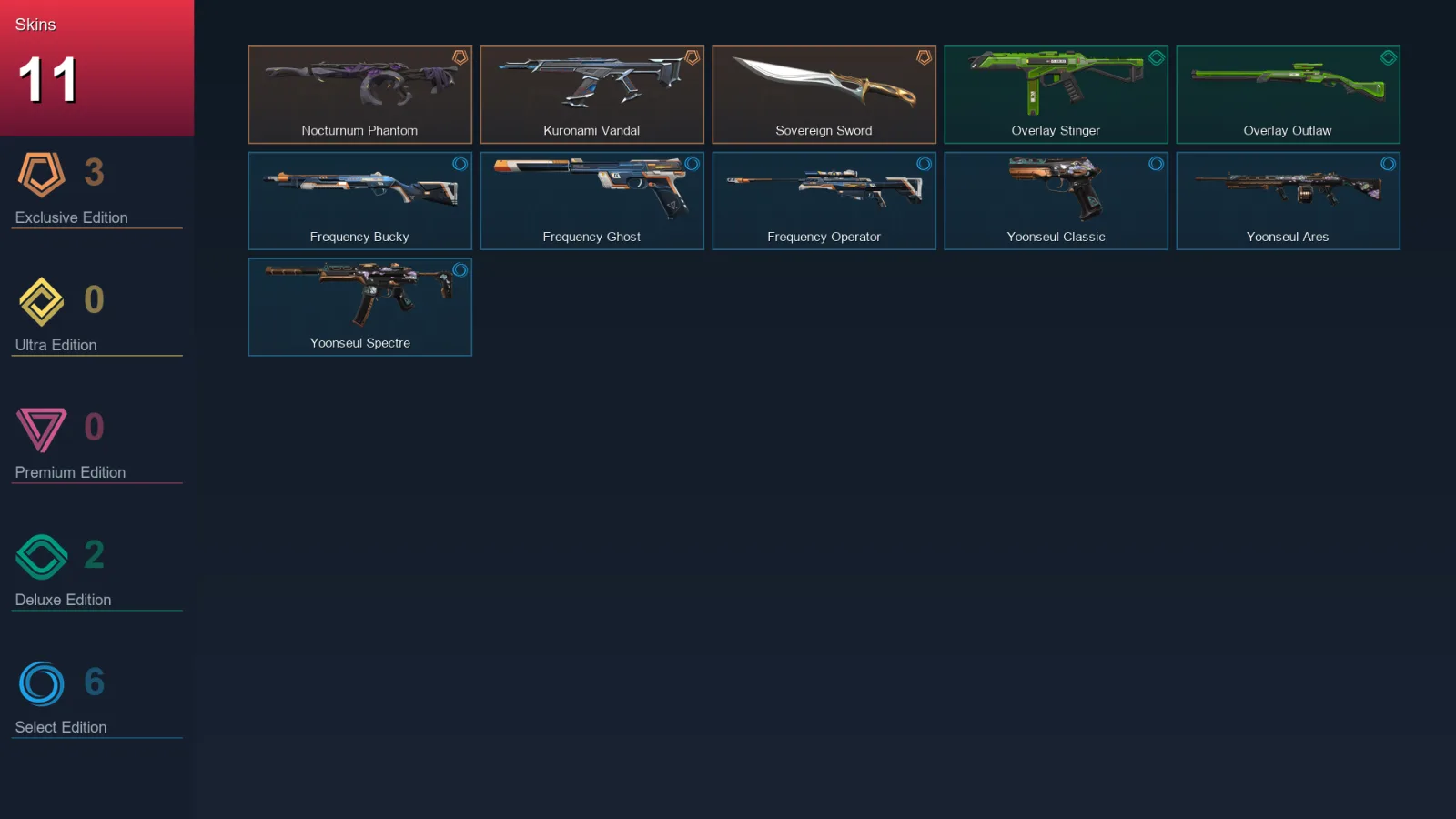 EU | Lv23 | Unranked | 11 Skin | 9 Agent | 8 Buddy — Valorant account