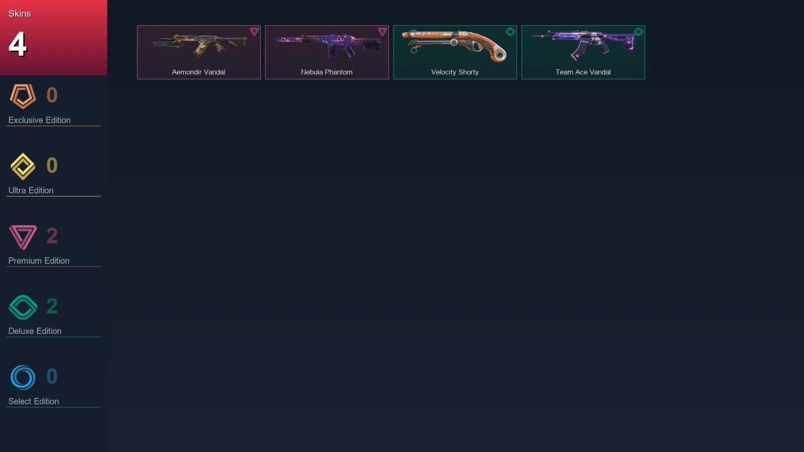 NA | Lv81 | Unranked | 4 Skin | 17 Agent | 39 Buddy — Valorant account