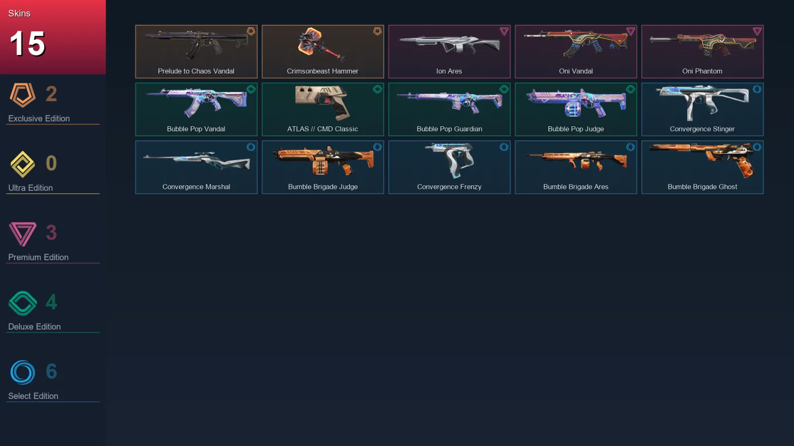 AP | Lv50 | Unranked | 15 Skin | 18 Agent | 25 Buddy — Valorant account