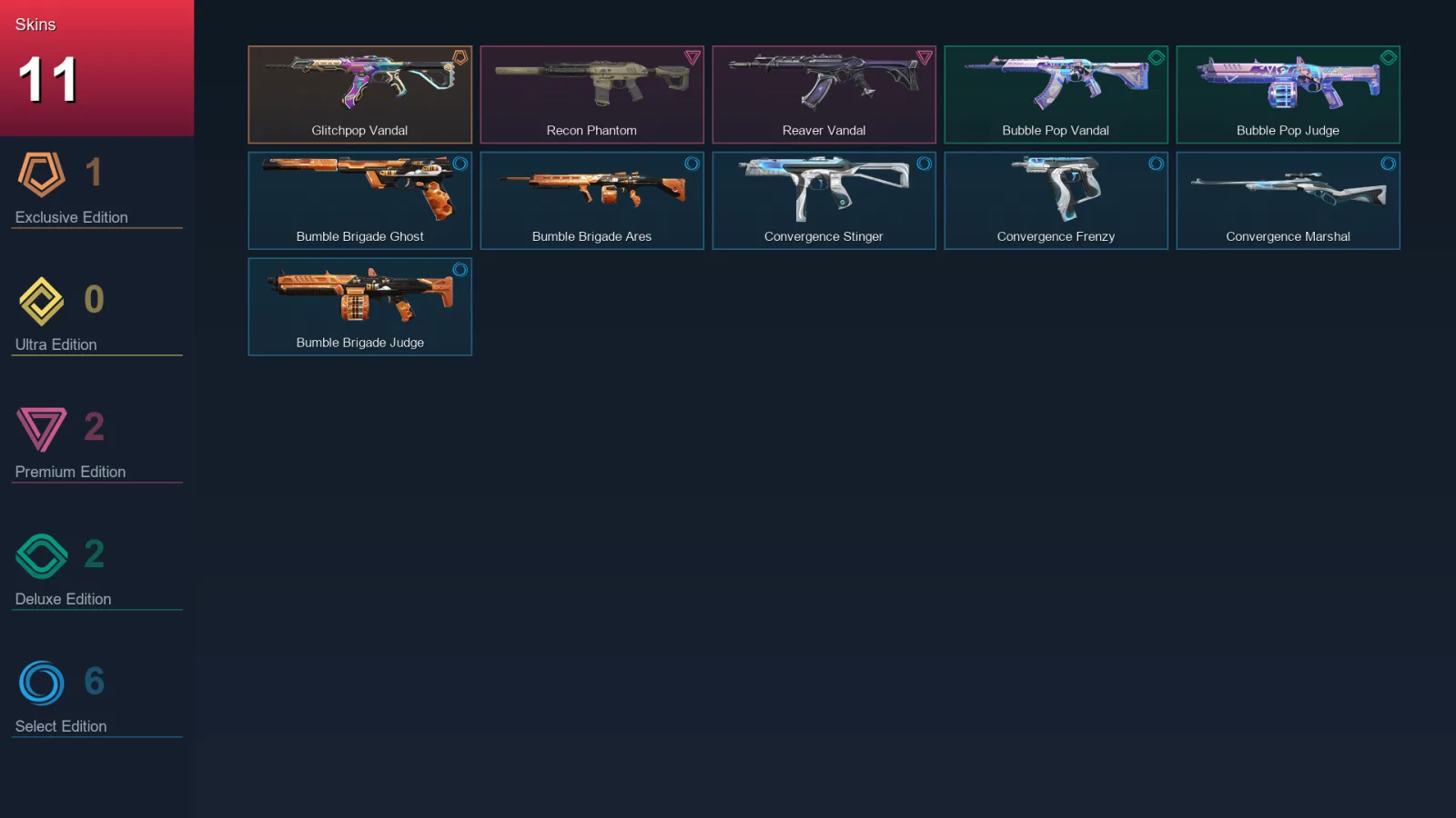 NA | Lv29 | Unranked | 11 Skin | 11 Agent | 11 Buddy — Valorant account