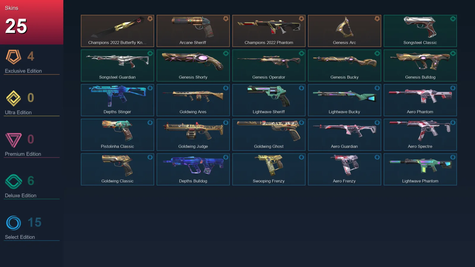 AP | Lv128 | Unranked | 25 Skin | 27 Agent | 74 Buddy — Valorant account