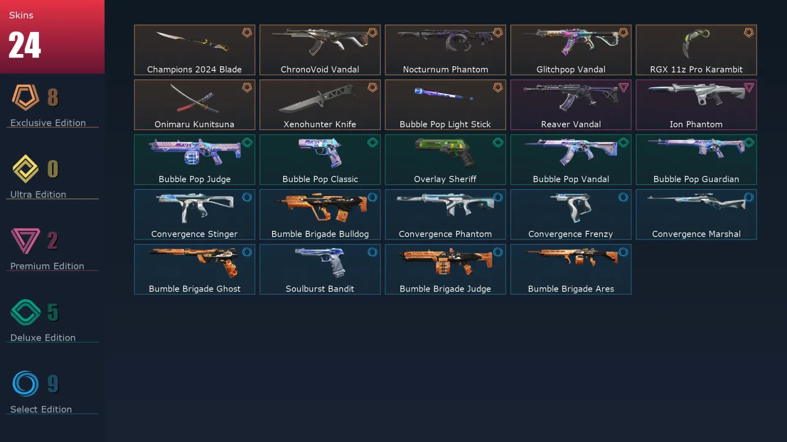 [Valorant] | EU | Level 93 | Ascendant 1 | 29 Agents | 24 Skins — Valorant account