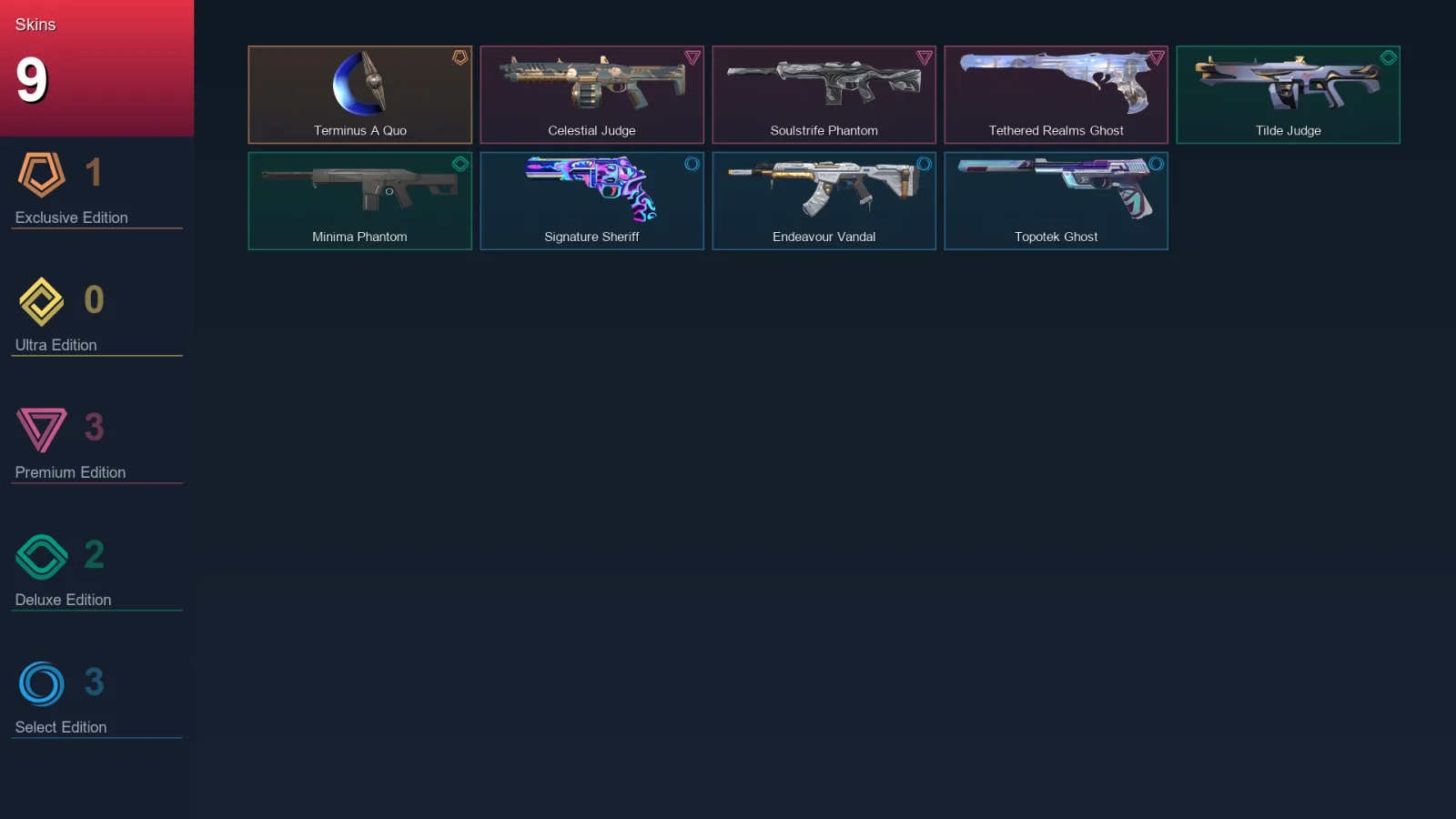 EU | Lv58 | Unranked | 9 Skin | 26 Agent | 23 Buddy — Valorant account