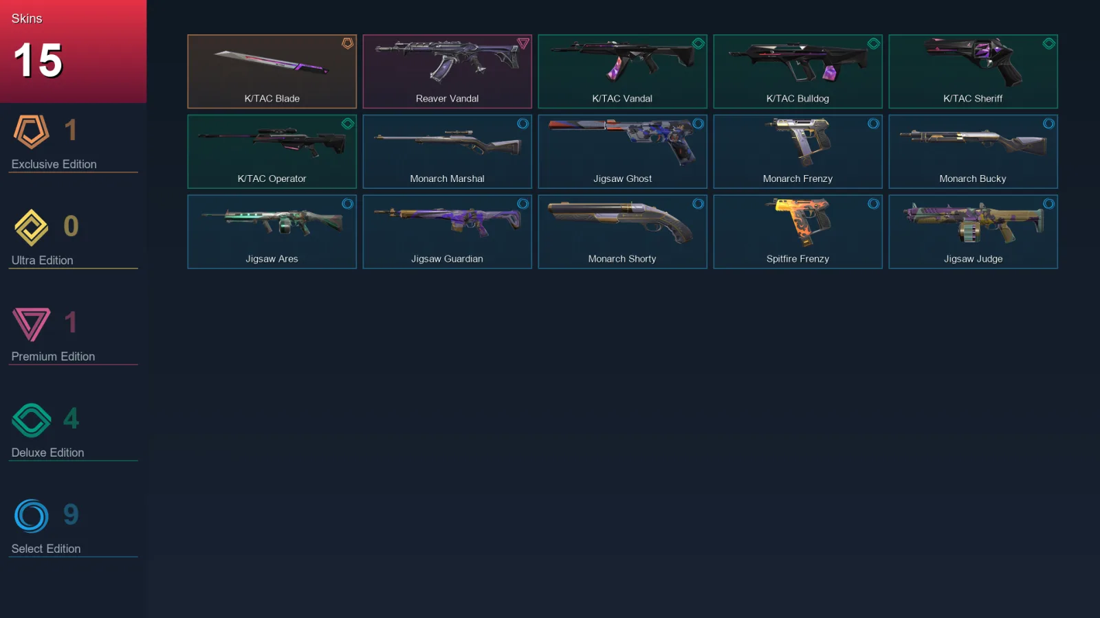 NA | Lv79 | Unranked | 15 Skin | 14 Agent | 36 Buddy — Valorant account