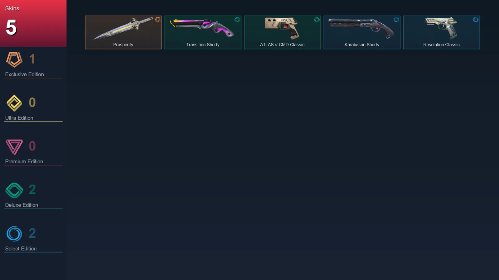 AP | Lv83 | Unranked | 5 Skin | 15 Agent | 29 Buddy